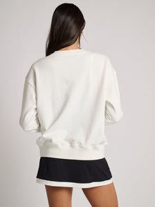 Women | Kerri Rosenthal | Ex BF Made With Soul Sweatshirt | White
