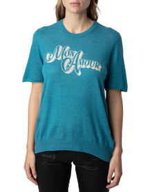 Women | Ida Cp Mon Amour Strass | Aqua