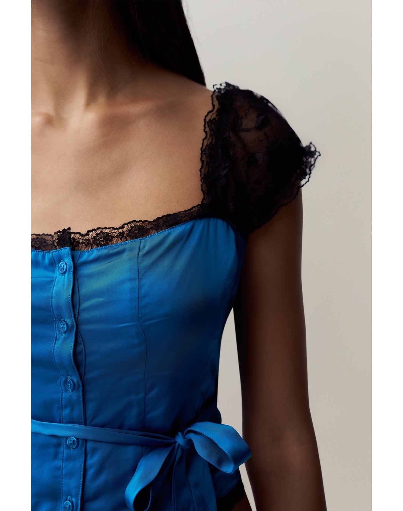 Kahli Lace Top | Sapphire