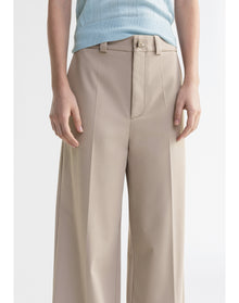 Kai | Wide Leg Suiting Pants | Ash