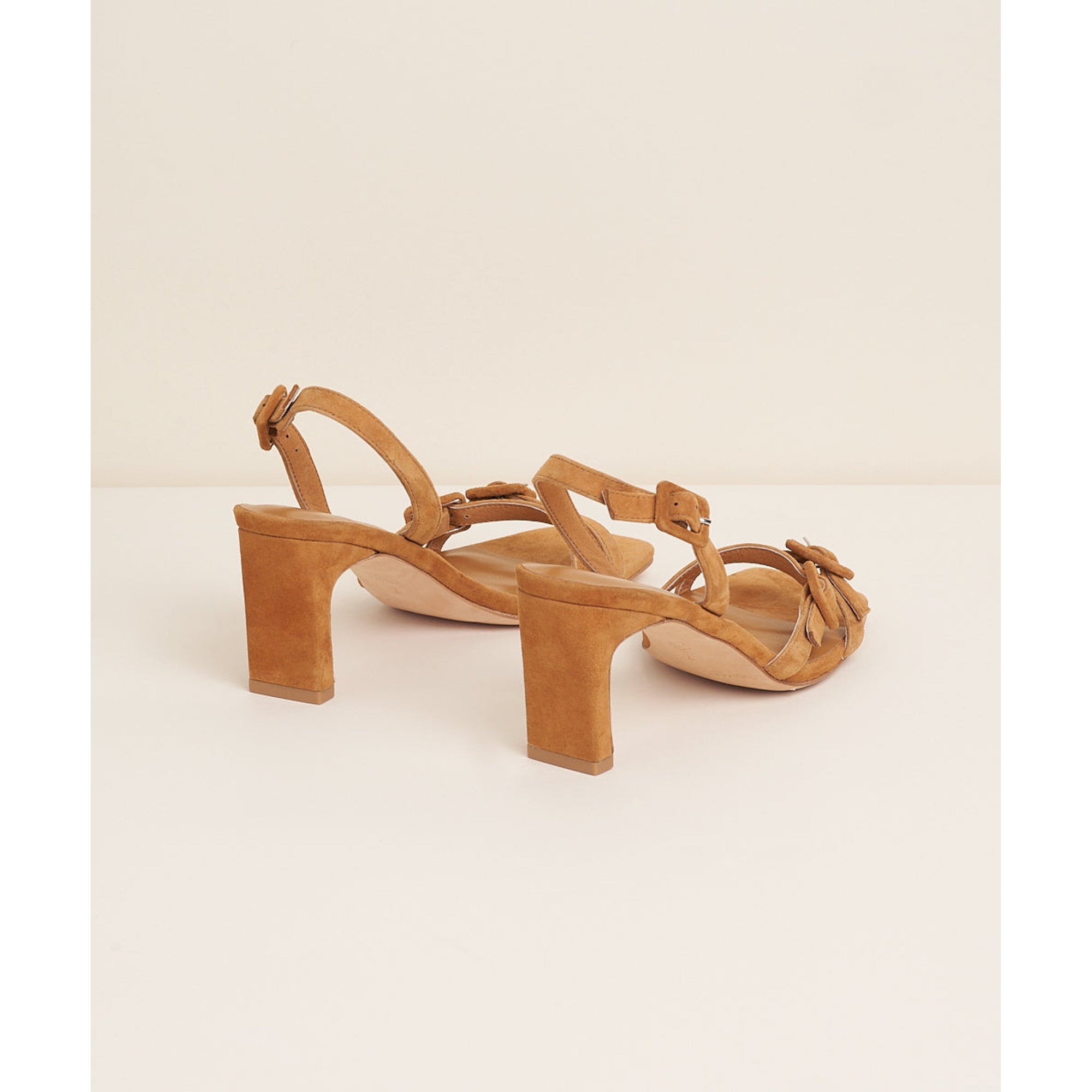 Kaylin Strappy Heeled Sandal | Bamboo