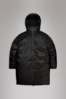 Kevo Long Puffer Jacket | Black