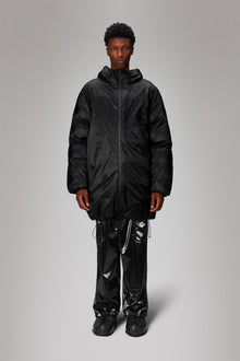 Kevo Long Puffer Jacket | Black