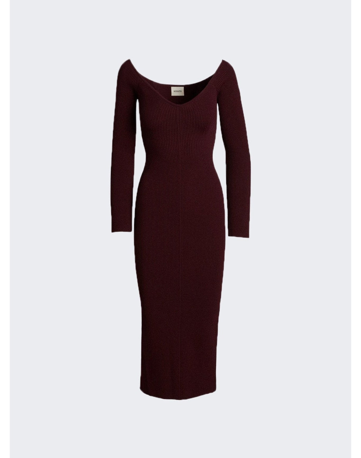 Khaite | Women | Pia Dress | Merlot Red