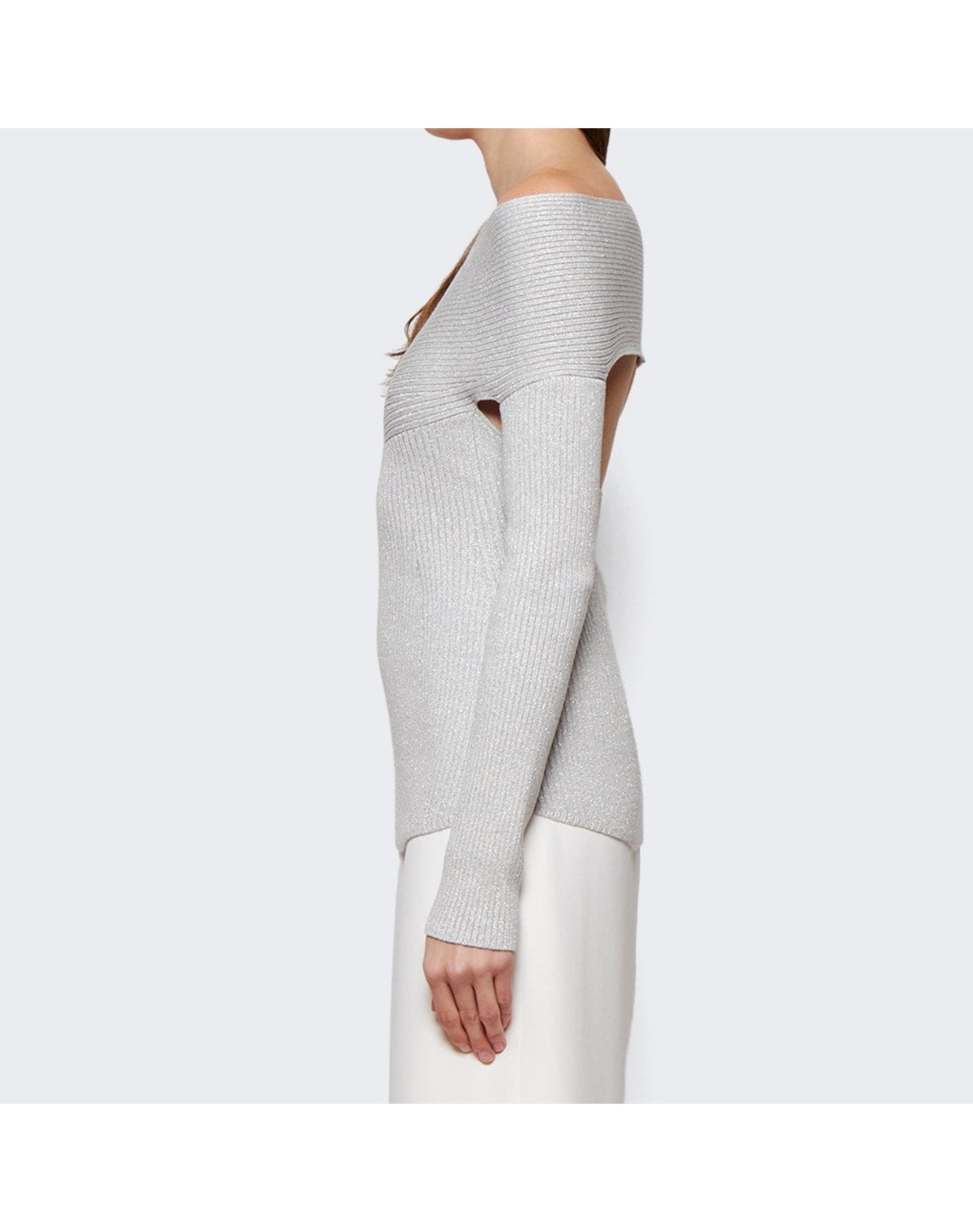 Khaite | Women | Salma Top | Chrome