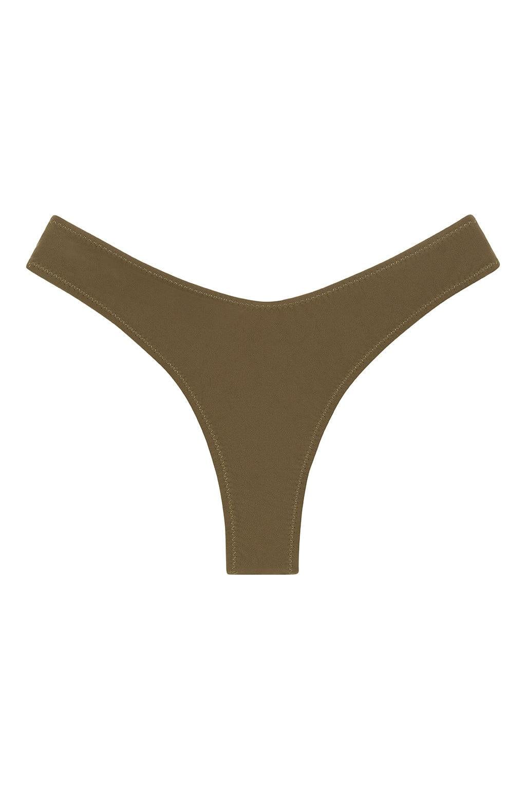 Added Coverage Lulu Bikini Bottom | Khaki