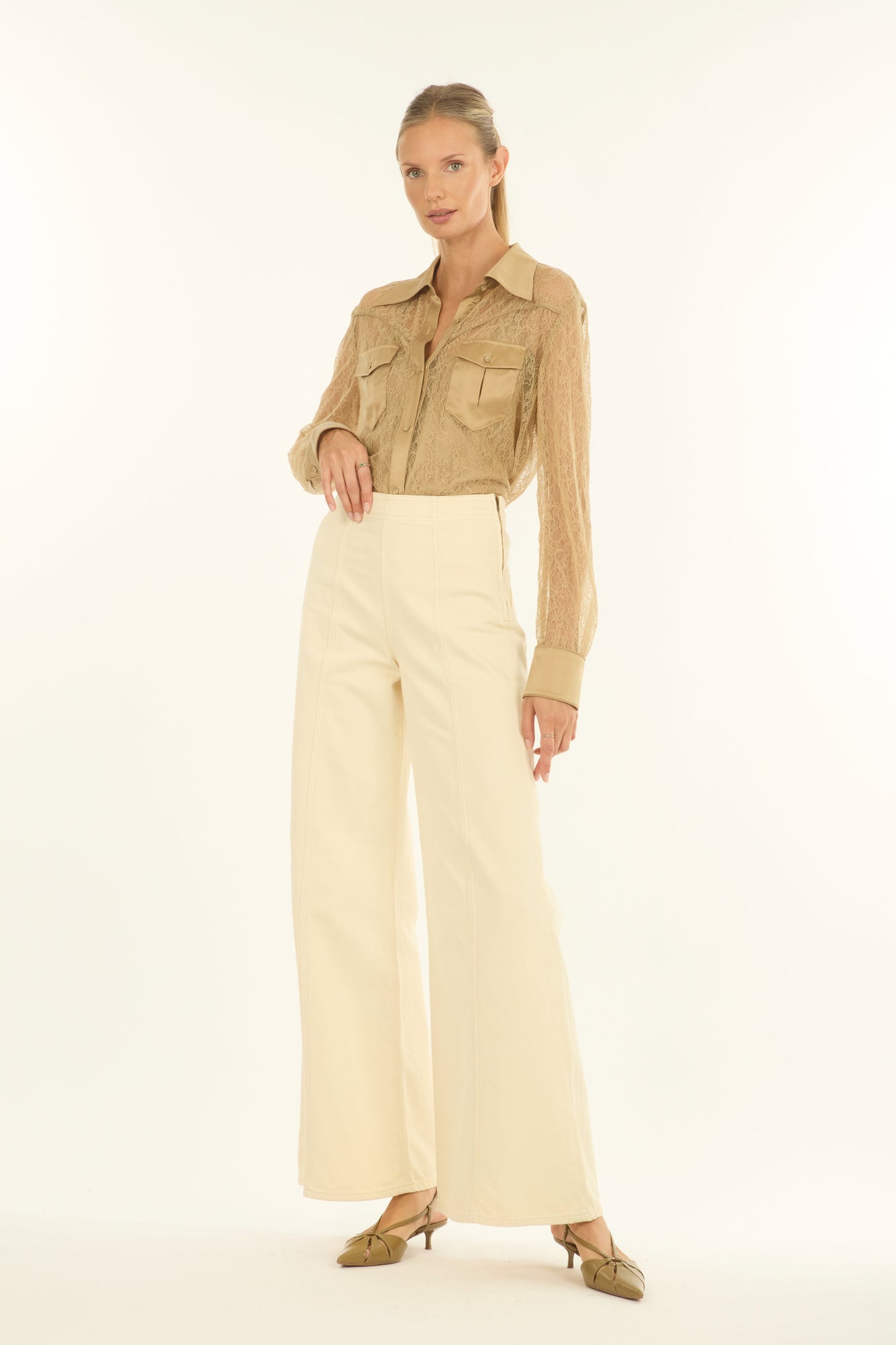 Aubree Top | Sand