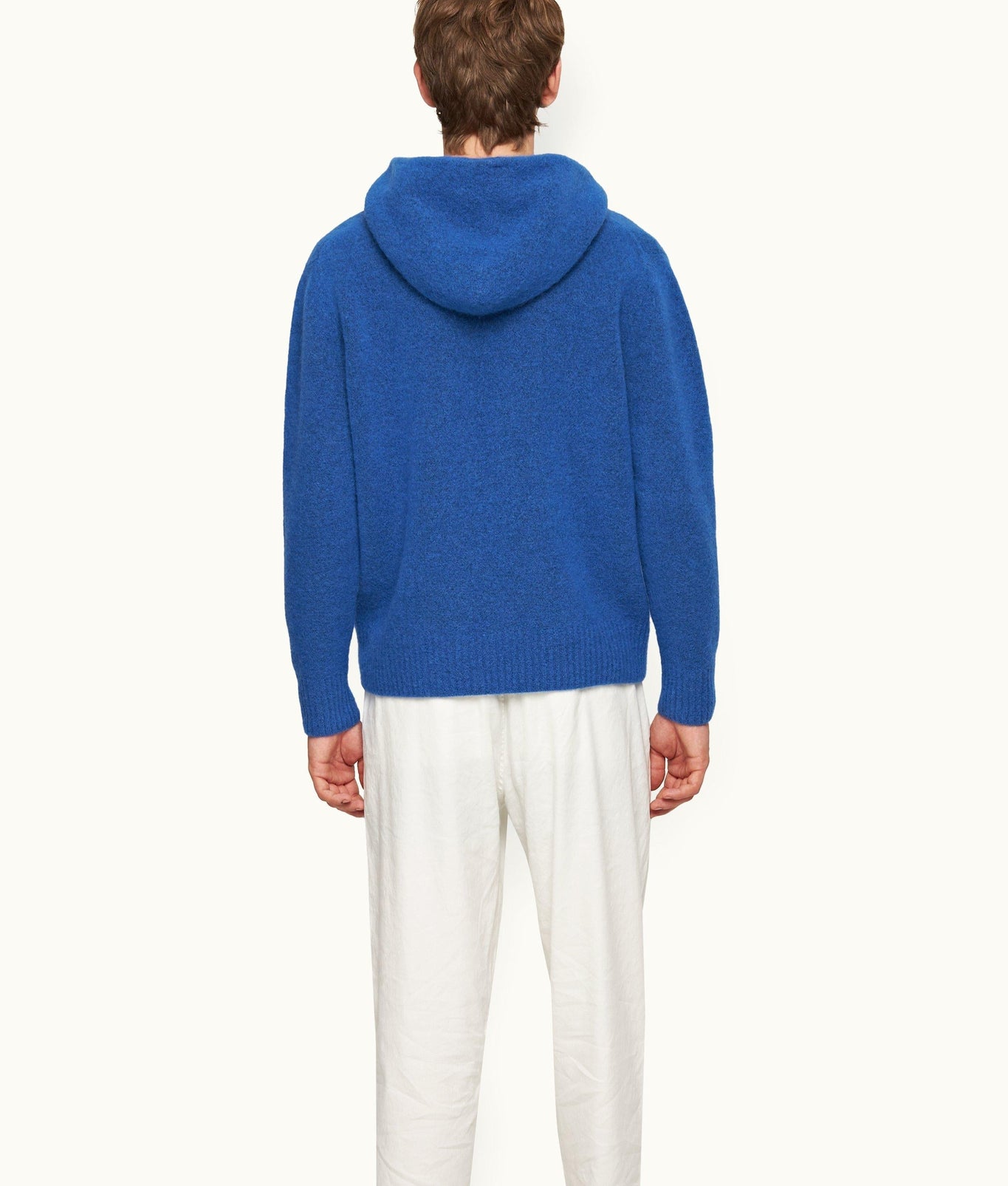 Kirk Alpaca Merino Relaxed Fit Hooded Alpaca Jumper | Tidal