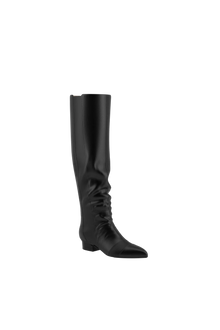The Knee High Boot | Coal Leather