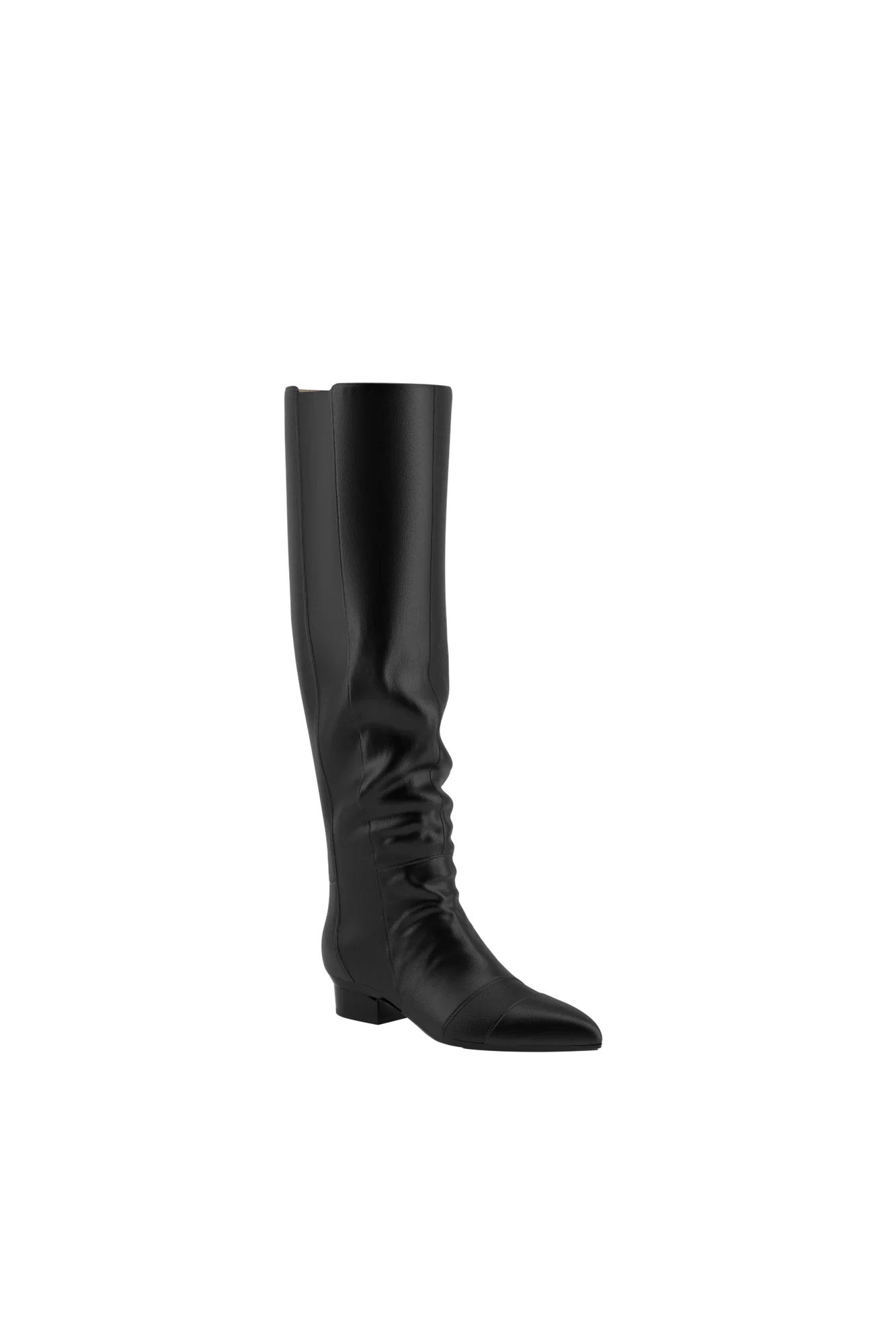The Knee High Boot | Coal Leather