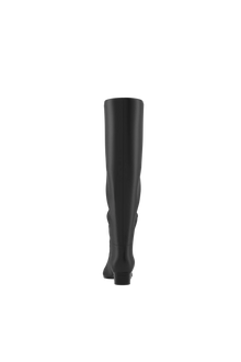 The Knee High Boot | Coal Leather