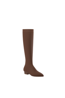 The Knee High Boot | Walnut Knit