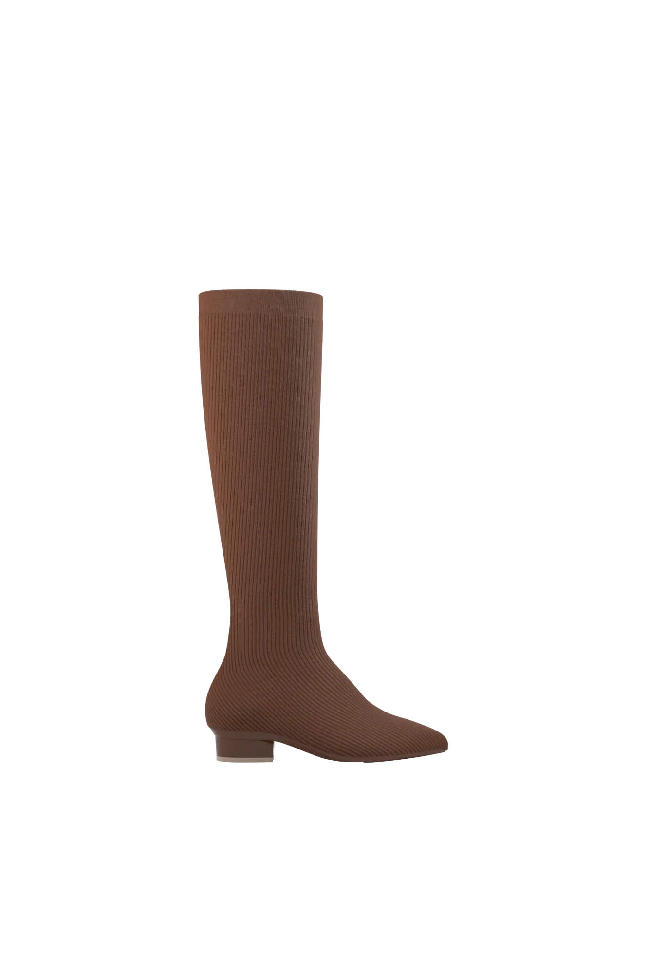 The Knee High Boot | Walnut Knit