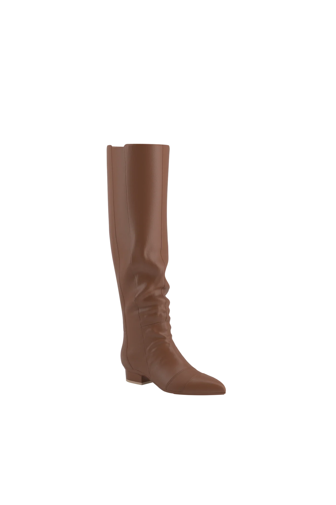 The Knee High Boot | Walnut Leather
