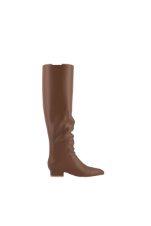 The Knee High Boot | Walnut Leather