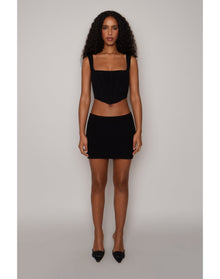 Knitted Corset | Black