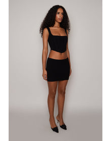 Knitted Corset | Black