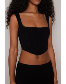 Knitted Corset | Black