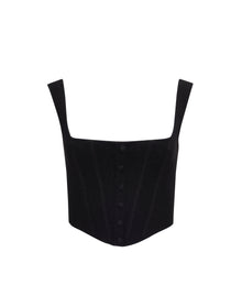 Knitted Corset | Black