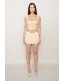 Knitted Corset | Cream