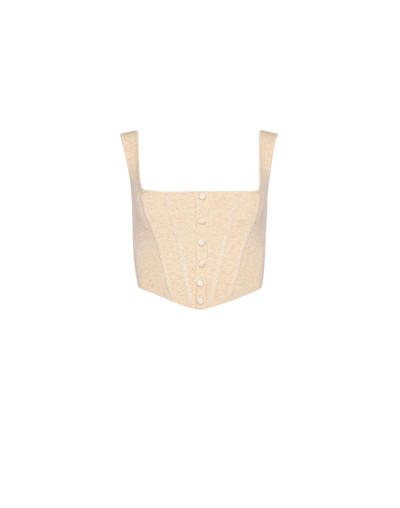 Knitted Corset | Cream