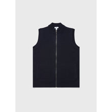 Knitted Gilet | Men | Navy