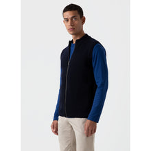 Knitted Gilet | Men | Navy