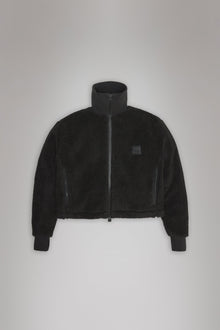 Kofu Fleece Short Jacket | Black