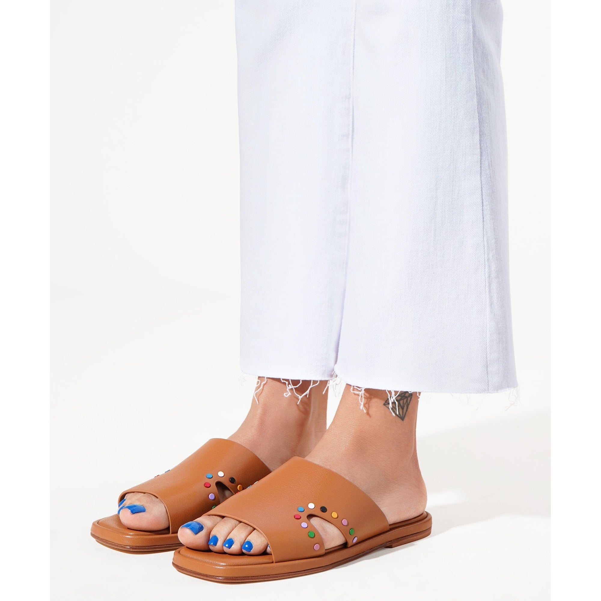 Kori Flat Sandal | Camel