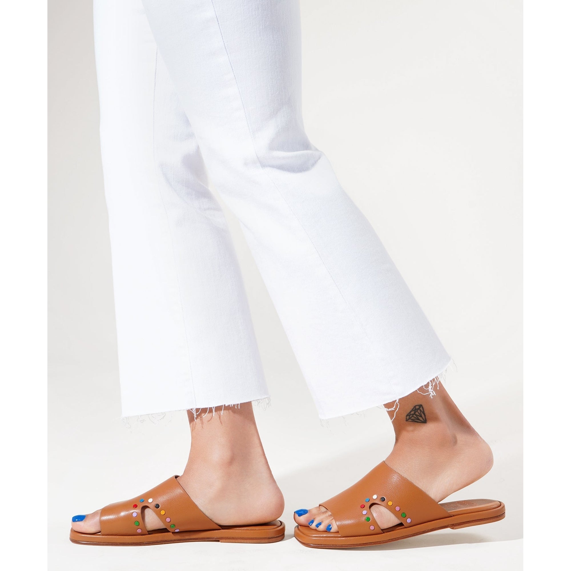 Kori Flat Sandal | Camel