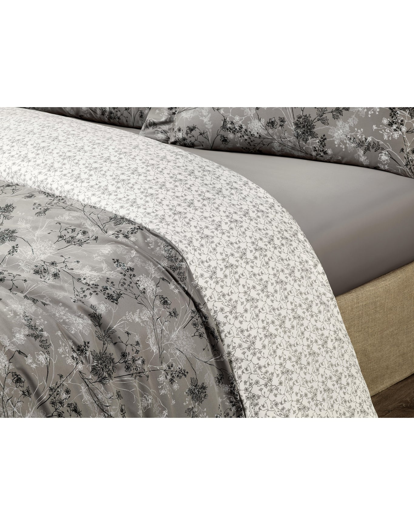 Kristi Flat Sheet | Grey