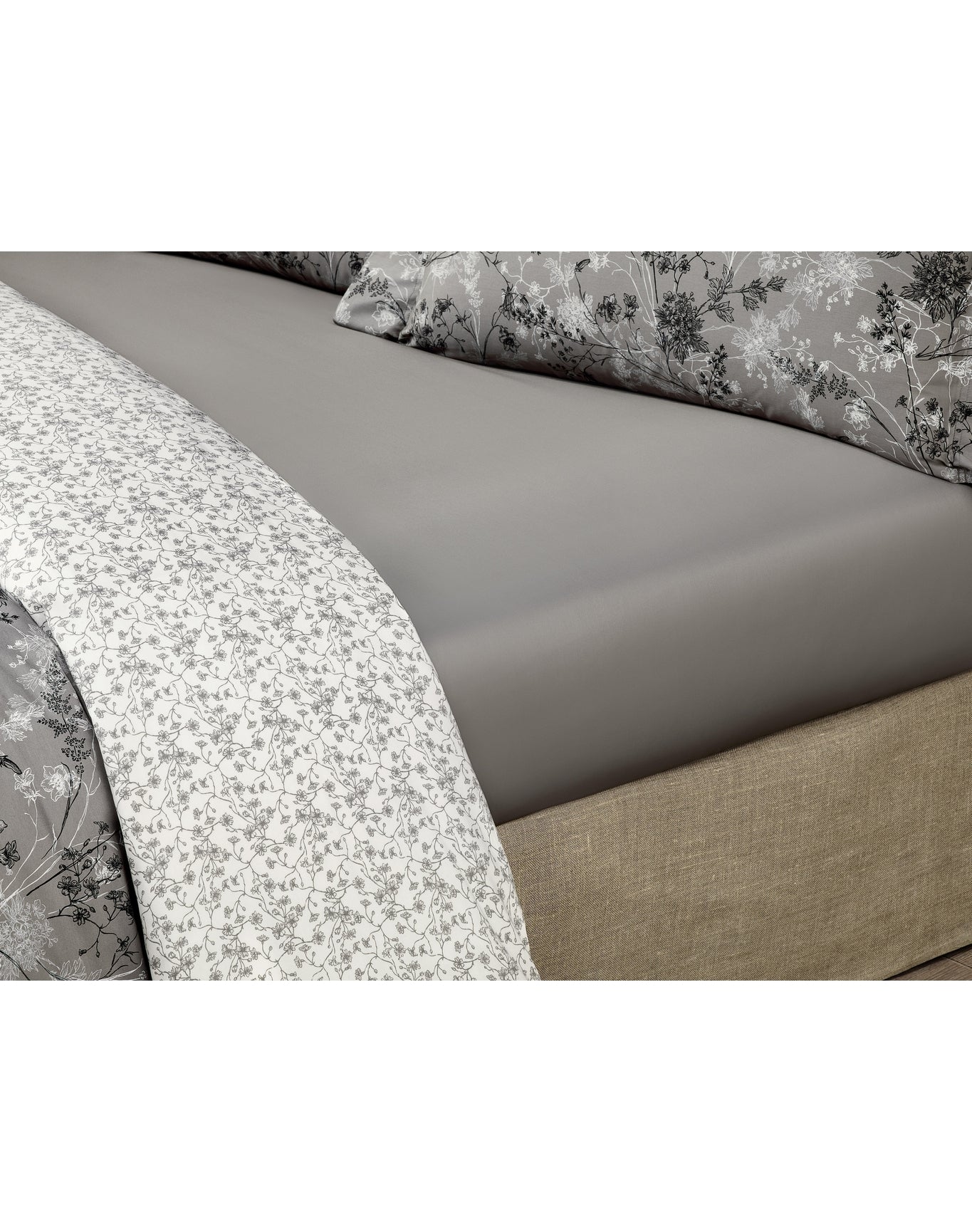 Kristi Flat Sheet | Grey
