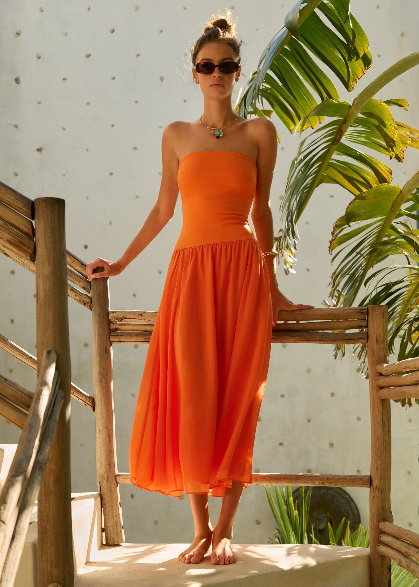 Bari Strapless Dress | Clementine