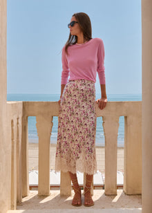 Vivienne Skirt | Camellia Ditsy