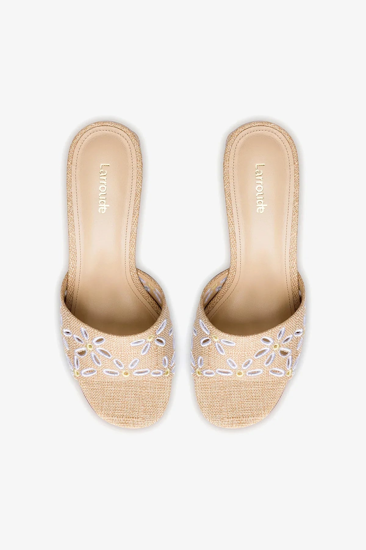 Brigitte Mule Raffia | Beige