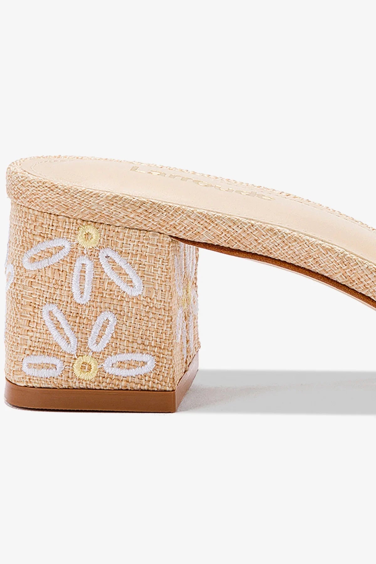 Brigitte Mule Raffia | Beige