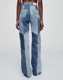 Levi's Raw Patched Wide Leg | Indigo Patch