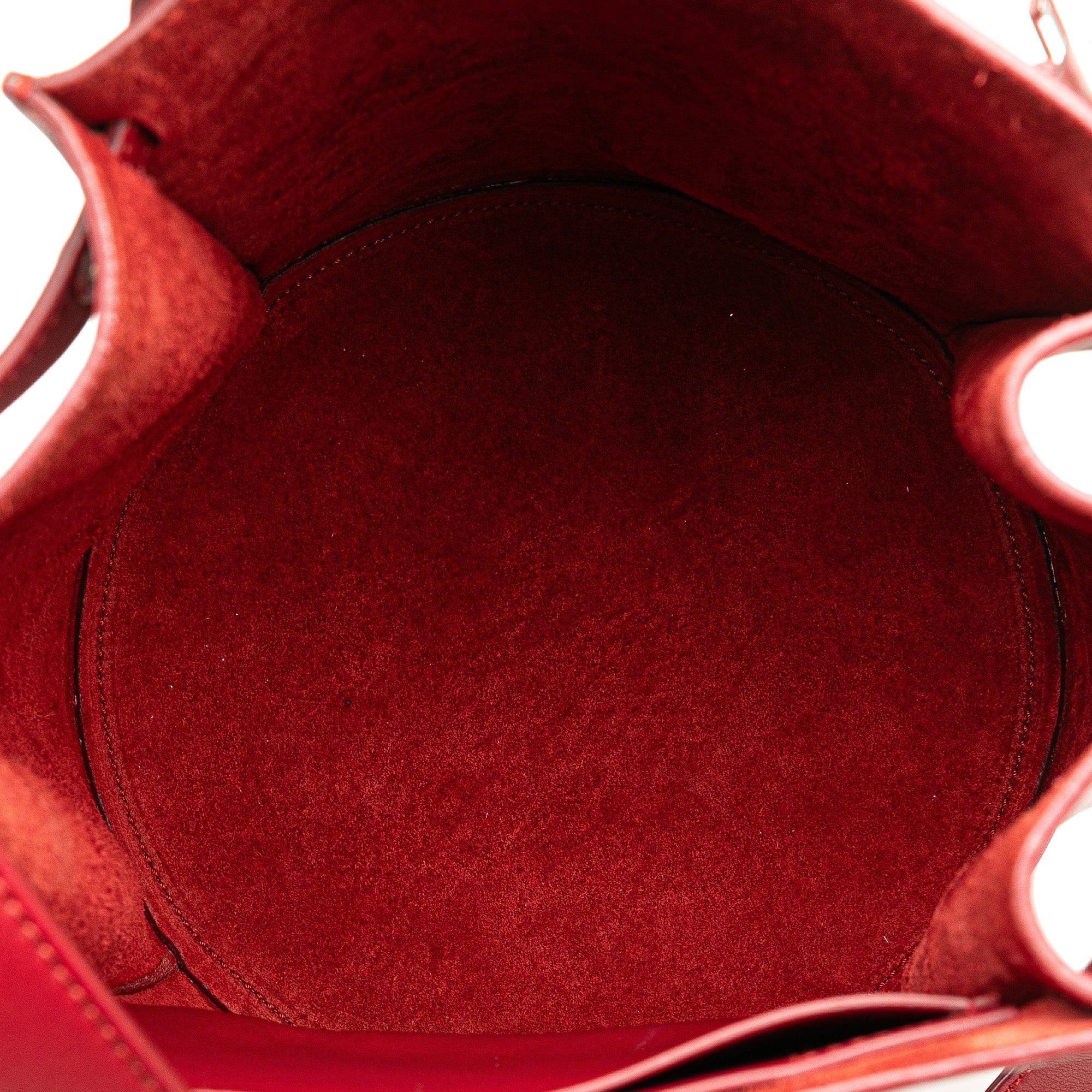 Celine | Pre-Owned Leather Big Bag Bucket Crossbody - I | Red