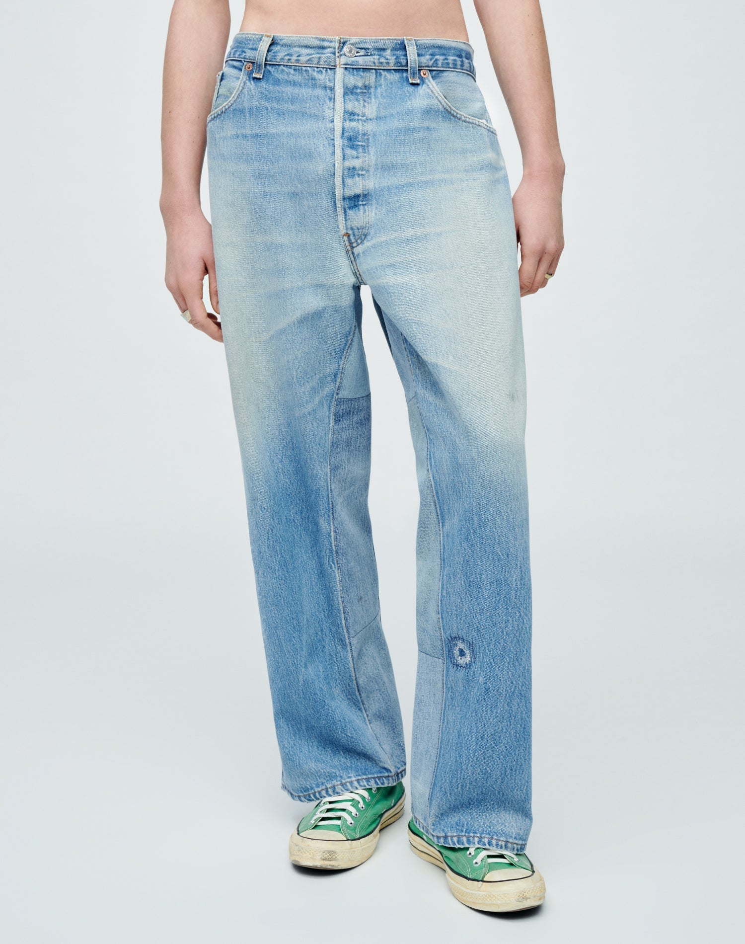 Mens | Upcycled Vintage | Levi's Big Boy 501 | One-of-a-kind | Assorted Indigo