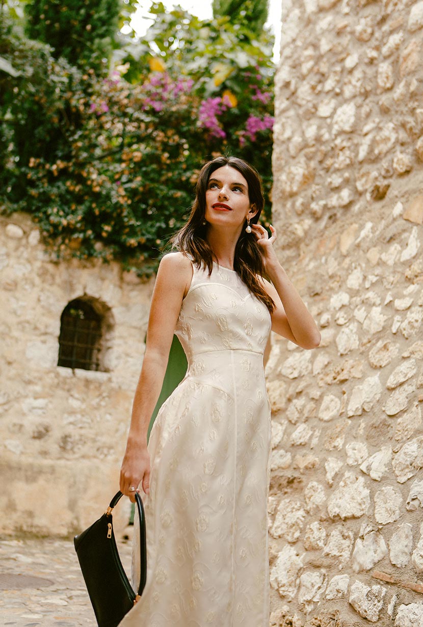 Tinsley Dress | White