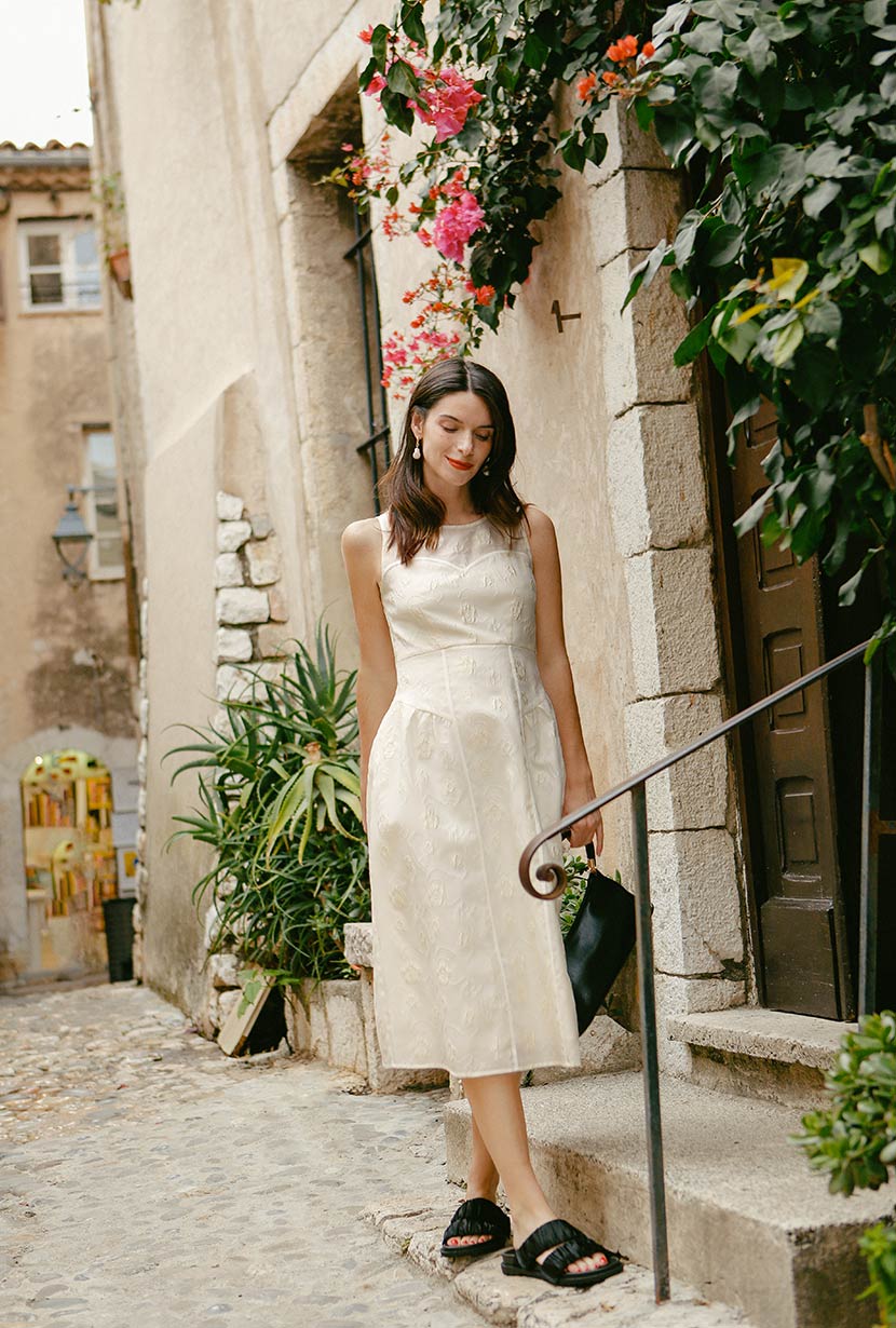 Tinsley Dress | White