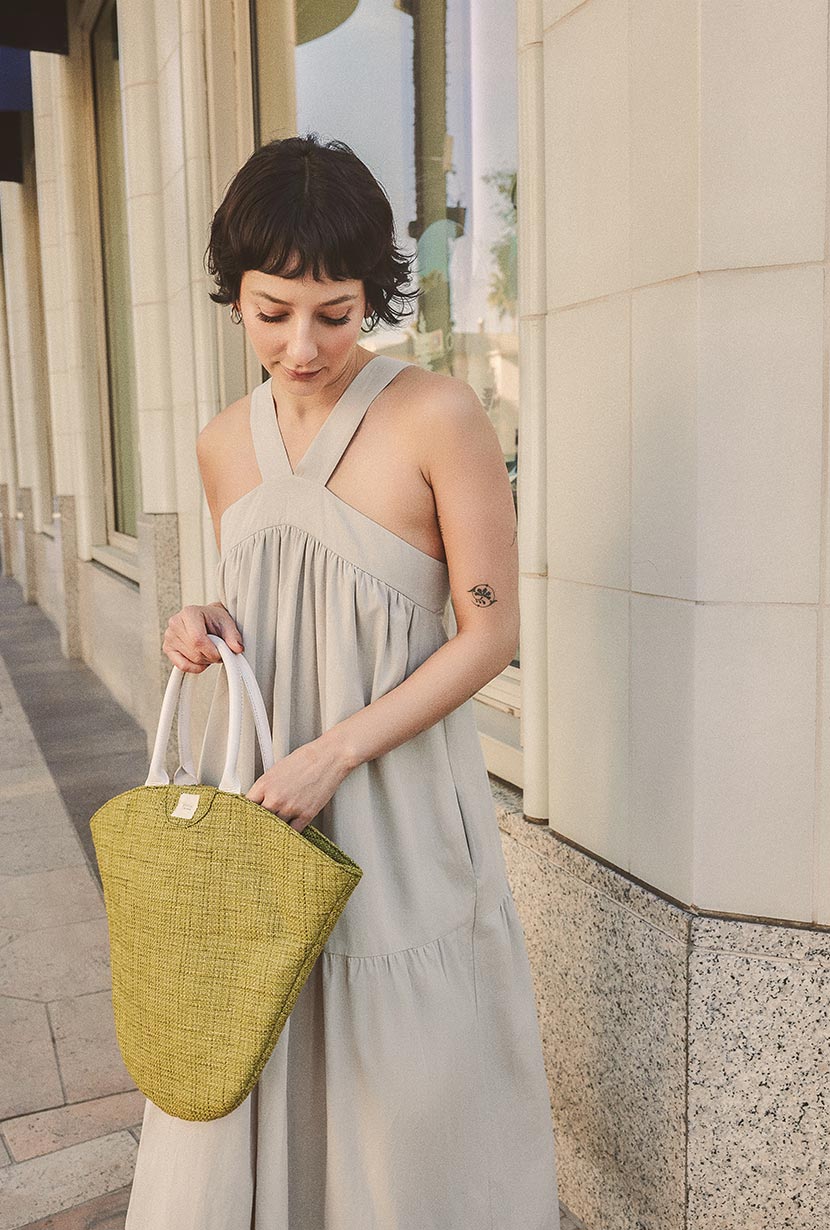 Gayle Dress | Ecru