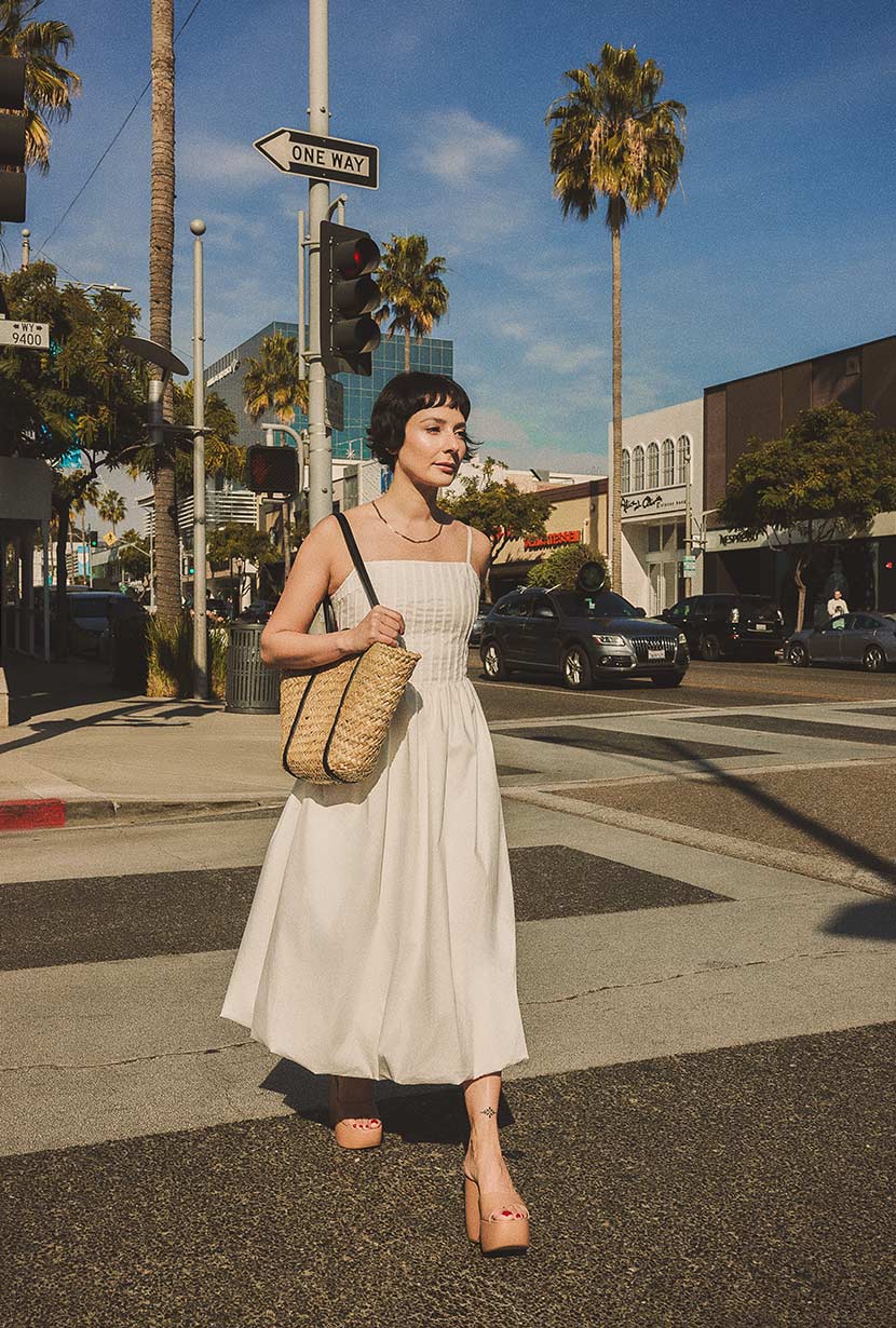 Della Bubble Dress | Ivory
