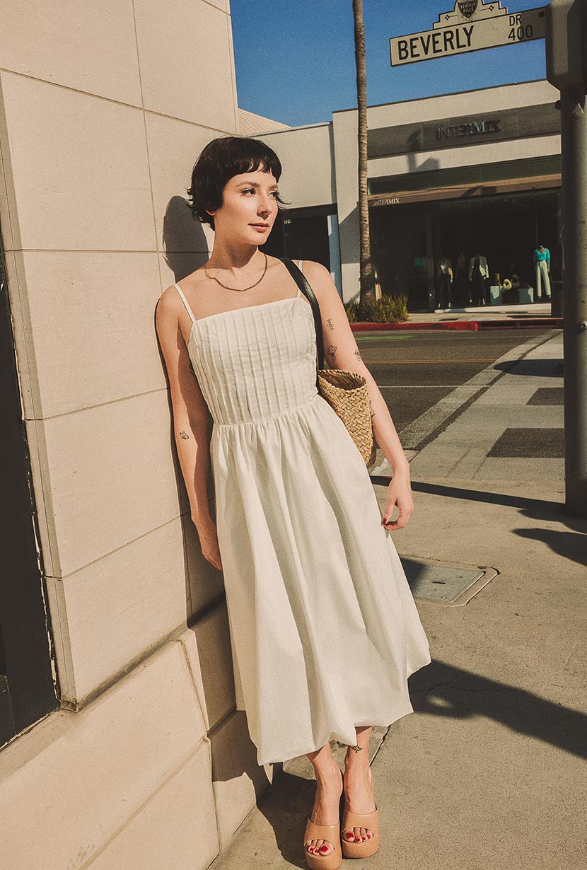 Della Bubble Dress | Ivory