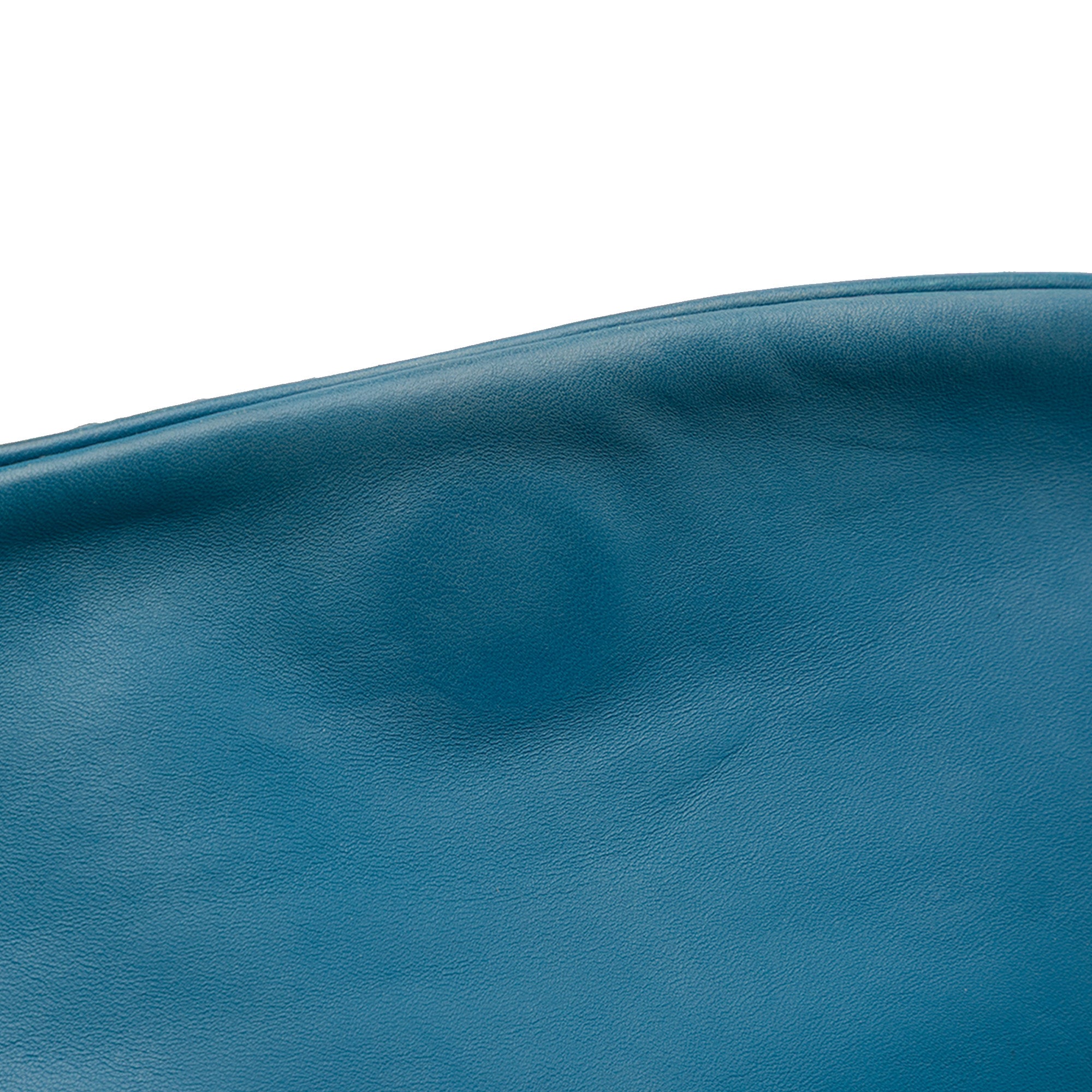 Bottega Veneta | Pre-Owned Nappa Intrecciato Flap Crossbody | Blue