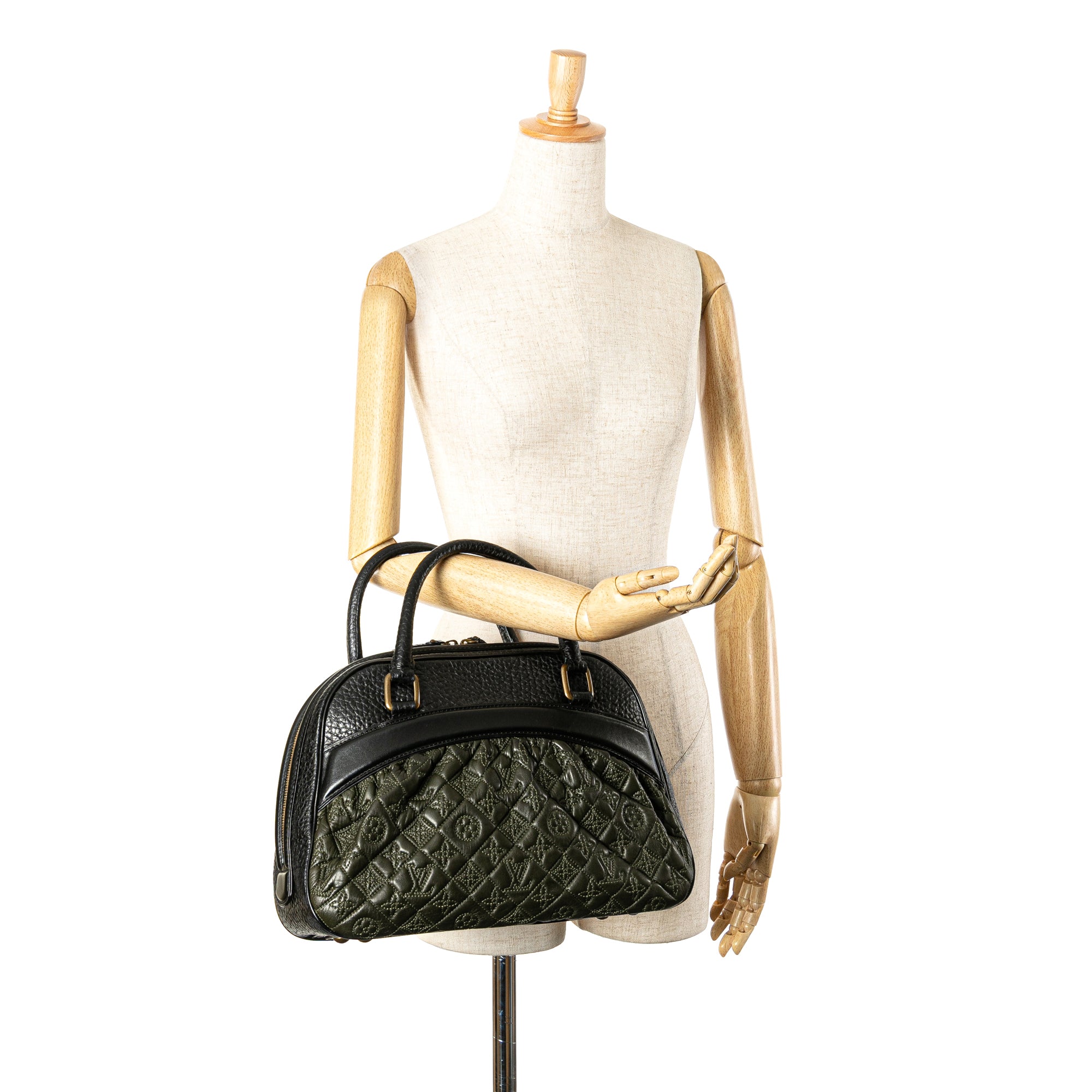 Louis Vuitton | Pre-Owned Monogram Mizi Vienna | Green/Dark Green