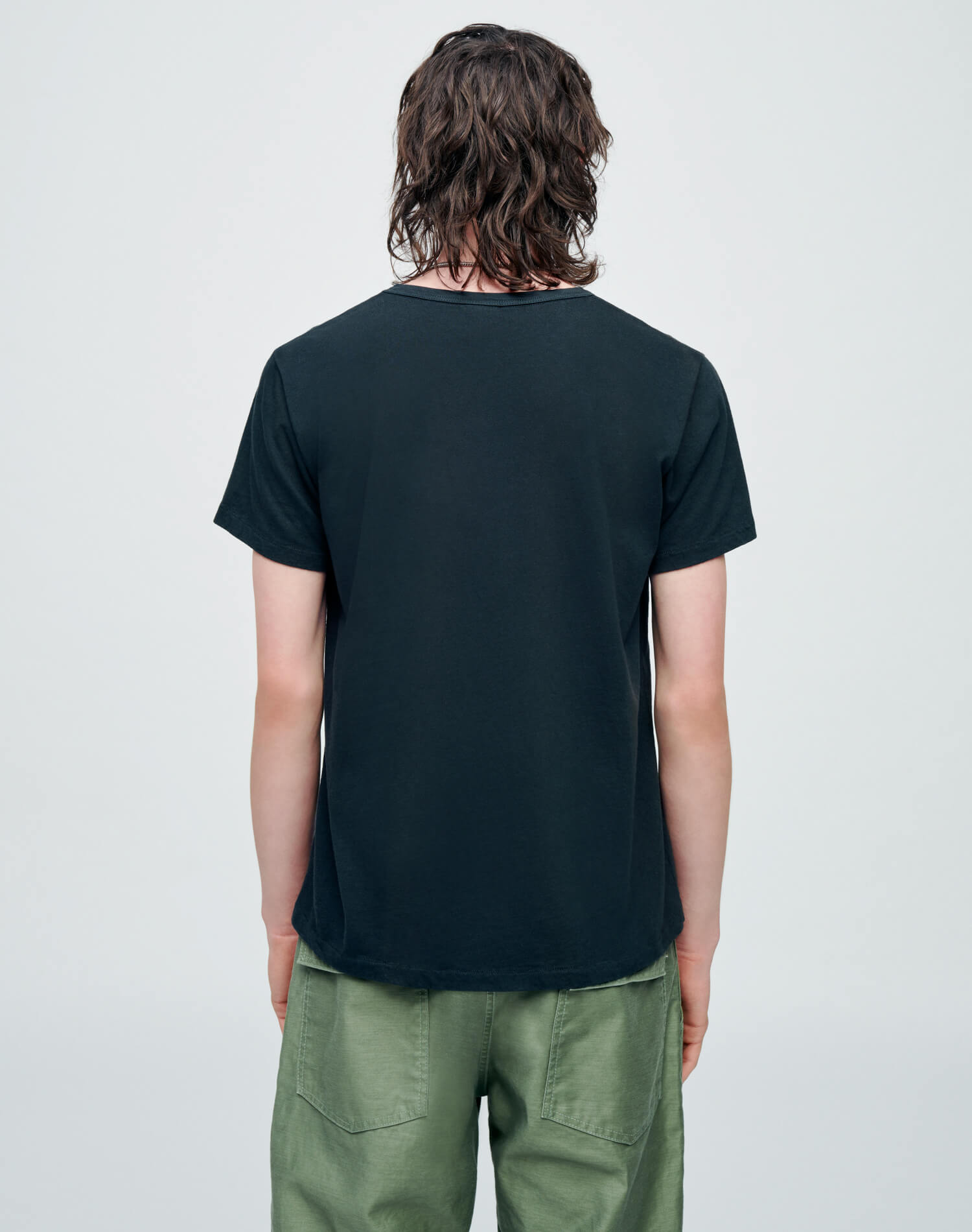 Mens | Hanes Loose Tee | Aged Black