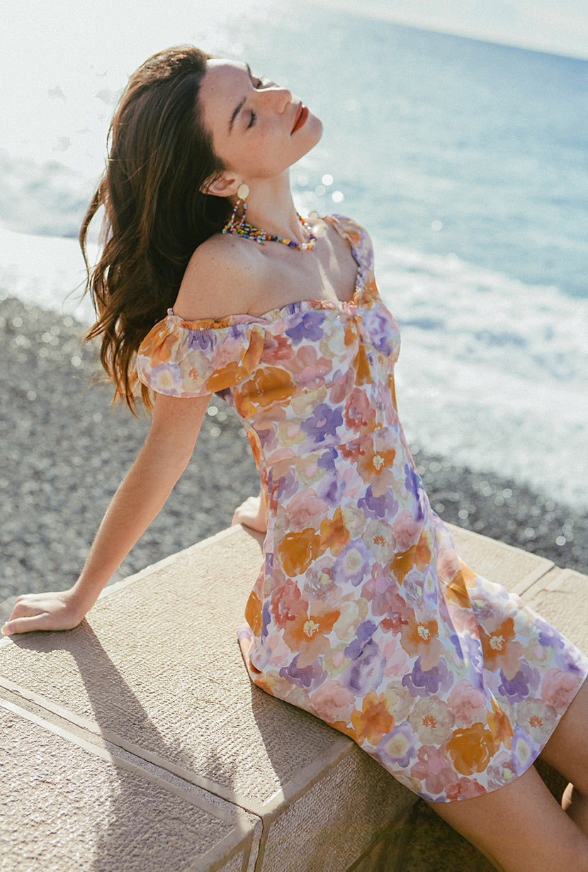 Maisy Dress | Watercolor
