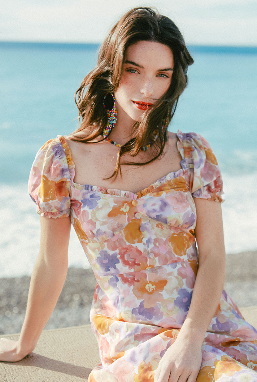 Maisy Dress | Watercolor