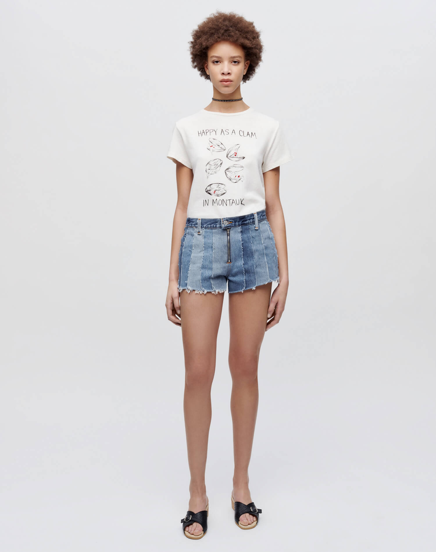 Womens | Levi's Stripped Short | Indigo